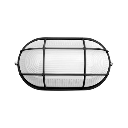 ADE-018 LUMINARIA PARED NAUTICA NEGRO/OP E26