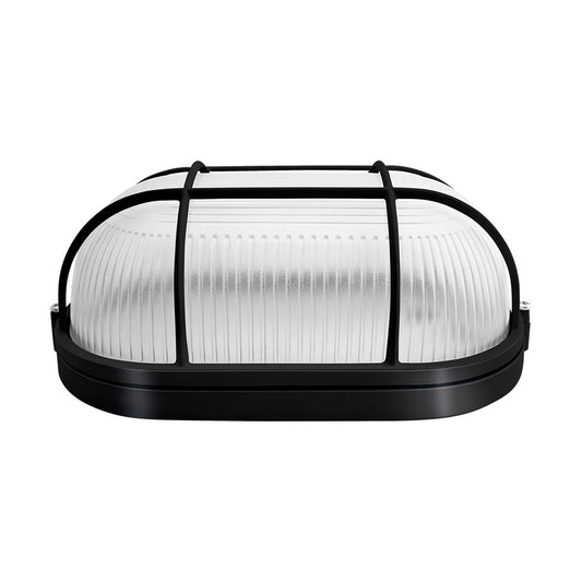 ADE-018 LUMINARIA PARED NAUTICA NEGRO/OP E26