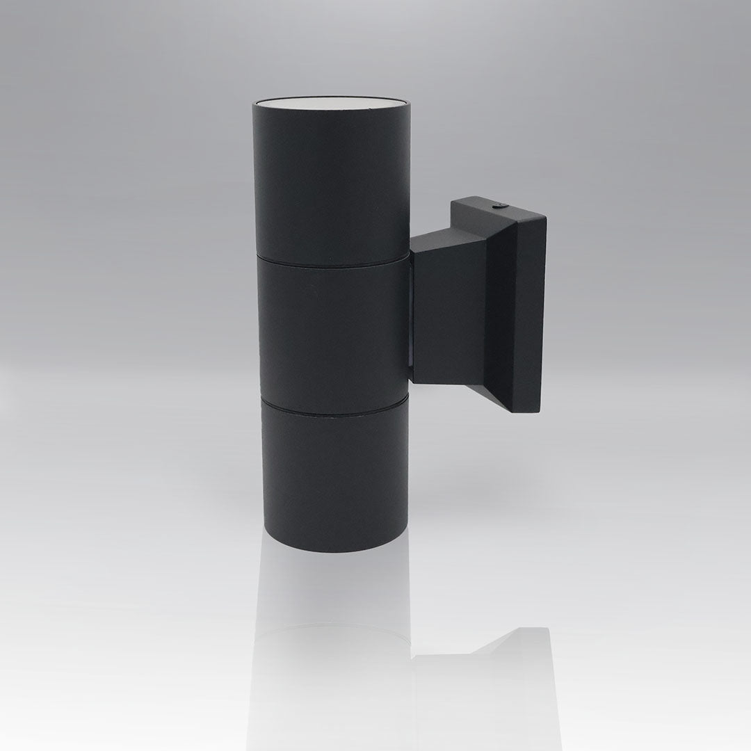 ADE-019 LUMINARIA PARED DOBLE NEGRO MATE MÁX. 25W - LumyventJC
