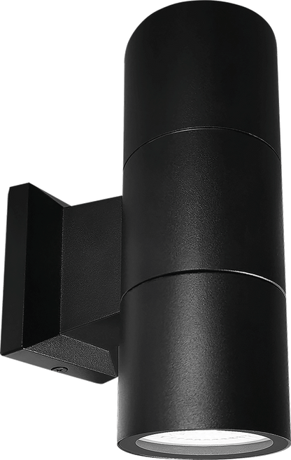 ADE-019 LUMINARIA PARED DOBLE NEGRO MATE MÁX. 25W - LumyventJC