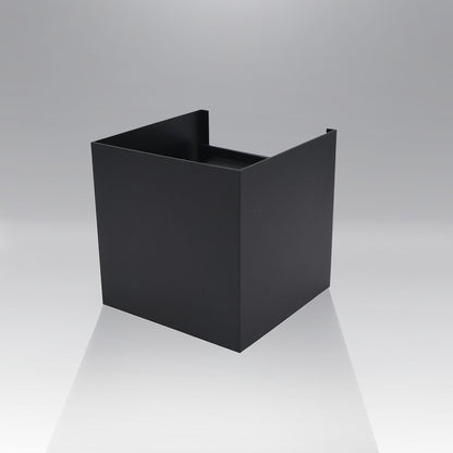 ADE-020 LUMINARIA LED PARED DOBLE CUBO NEGRO, ÁNGULO AJUSTABLE BLANCO FRÍO 6W - LumyventJC