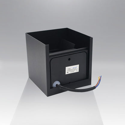 ADE-020 LUMINARIA LED PARED DOBLE CUBO NEGRO, ÁNGULO AJUSTABLE BLANCO FRÍO 6W - LumyventJC