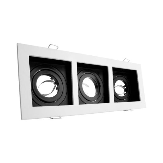 EMPOTRABLE DIRIGIBLEPARA SPOT TRIPLE COLOR BLANCO MÁX. 50W - LumyventJC