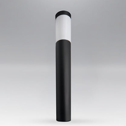 ADE-309 LUMINARIA MINI POSTE SOBREPONER GRIS EXTERIOR PARA E26 - LumyventJC