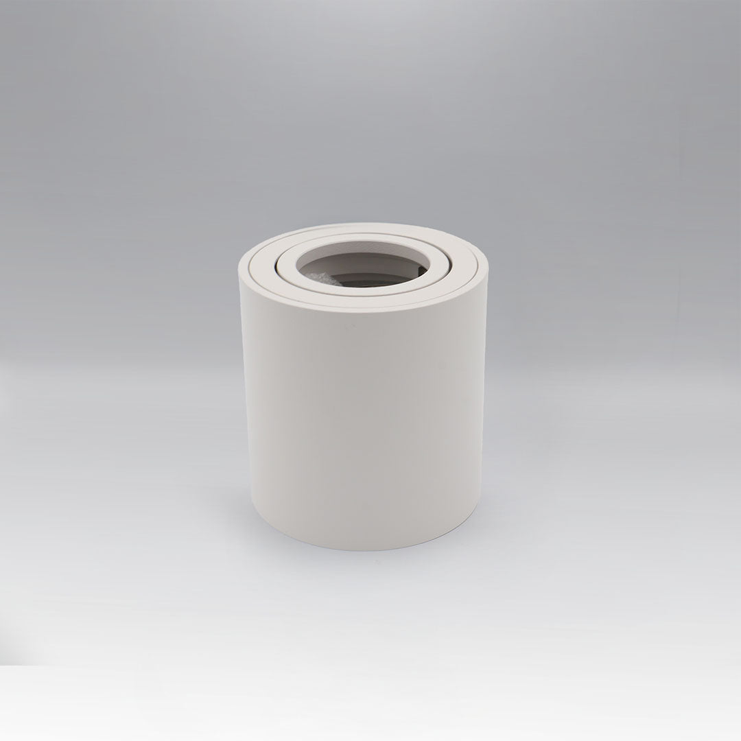 ADE-701 LUMINARIA CILÍNDRICO TECHO SOBREPONER BLANCO INTERIOR PARA GU10 - LumyventJC