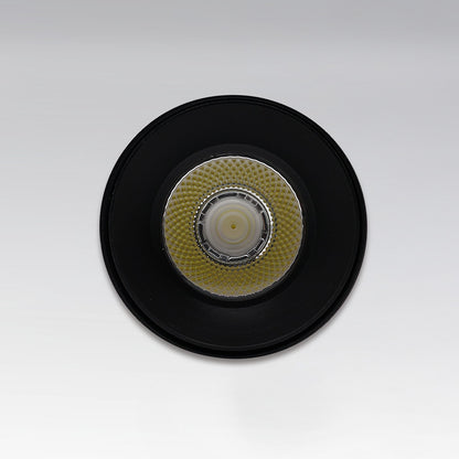 ADE-703 – LUMINARIA SOBREPONER TECHO CILINDRO DIRIGIBLE INCLINACIÓN 85° + ROTACIÓN MANUAL 350° ALUMINIO NEGRO 10W CCT MANUAL INTERIOR IP20 - LumyventJC