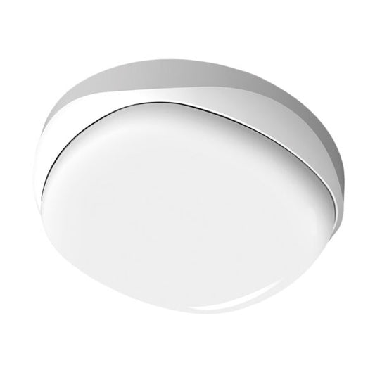 PANEL LED REDONDO BLANCO FRÍO 12W SOBREPONER A PRUEBA DE VAPOR - LumyventJC