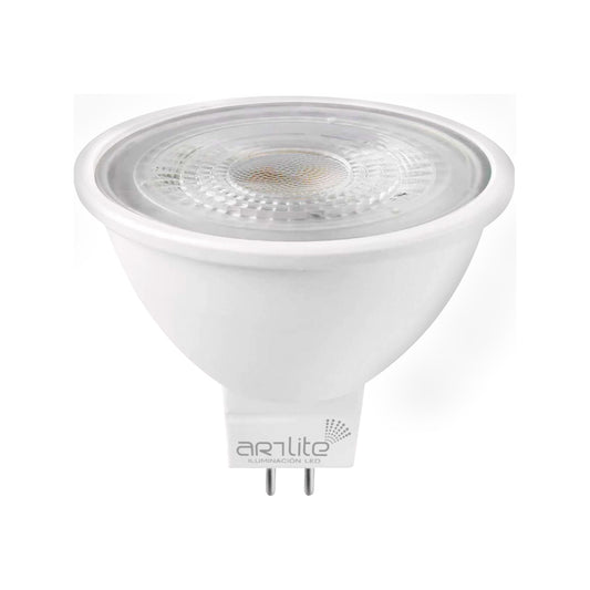 ALA-014 25 PIEZAS DE LÁMPARA LED SPOT MR16 7W ATENUABLE BLANCO FRÍO