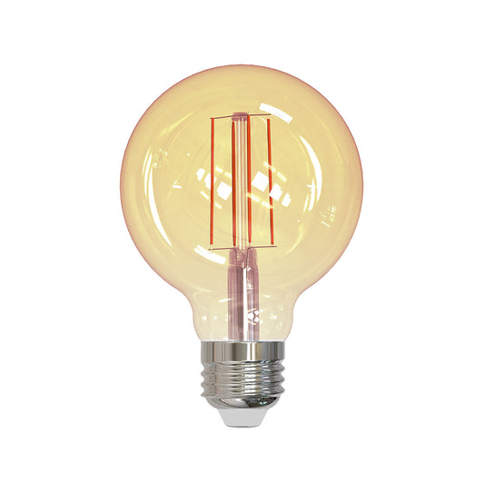 ALA-028-10 10 PIEZAS DE LÁMPARA LED DE FILAMENTO 7W BASE E26 ÁMBAR