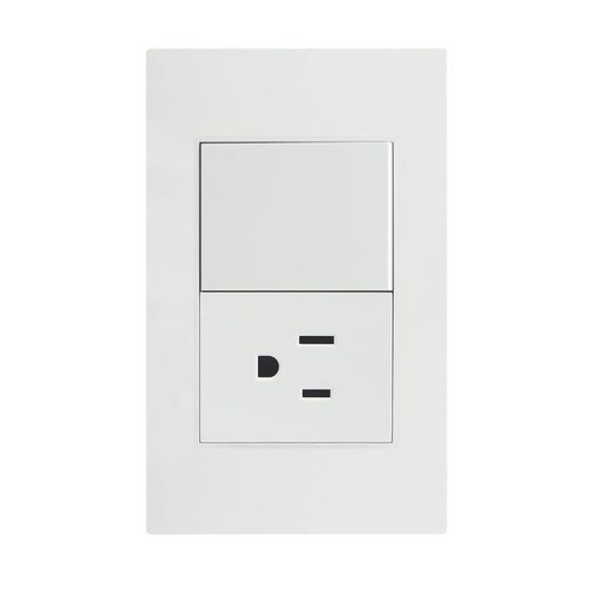 APL-205 PLACA DE CONTACTO Y APAGADOR DE 1 INTERRUPTOR 3 VÍAS - LumyventJC
