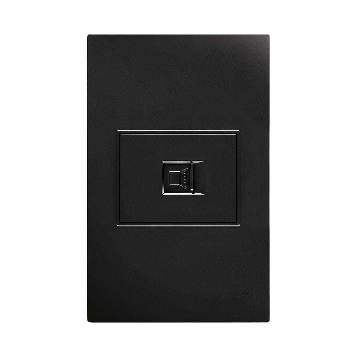 APL-309 CAJA DE 10 PIEZAS DE PLACA NEGRA DE CONTACTO RED LAN TIPO RJ45 CAT5
