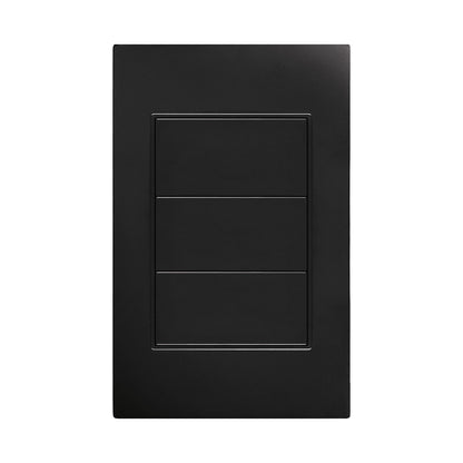 APL-312 PLACA NEGRA TAPA CIEGA