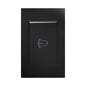 APL-313 PLACA NEGRA DE CONTACTO TIMBRE