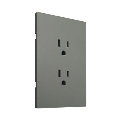 APL-404 PLACA LUXURY DE CONTACTO DOBLE COLOR GRIS OXFORD
