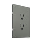 APL-404 PLACA LUXURY DE CONTACTO DOBLE COLOR GRIS OXFORD