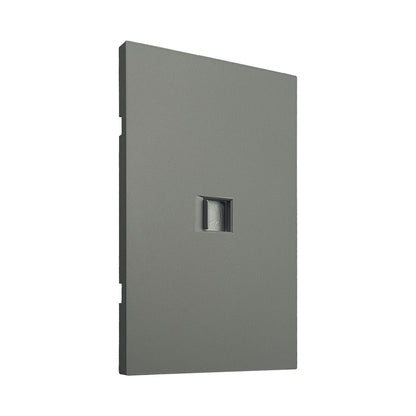 APL-408 CAJA DE 10 PIEZAS DE PLACA LUXURY DE CONTACTO TELEFÓNICO COLOR GRIS OXFORD