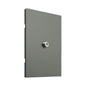 APL-410 PLACA LUXURY DE CONTACTO COAXIAL PARA TELEVISIÓN COLOR GRIS OXFORD