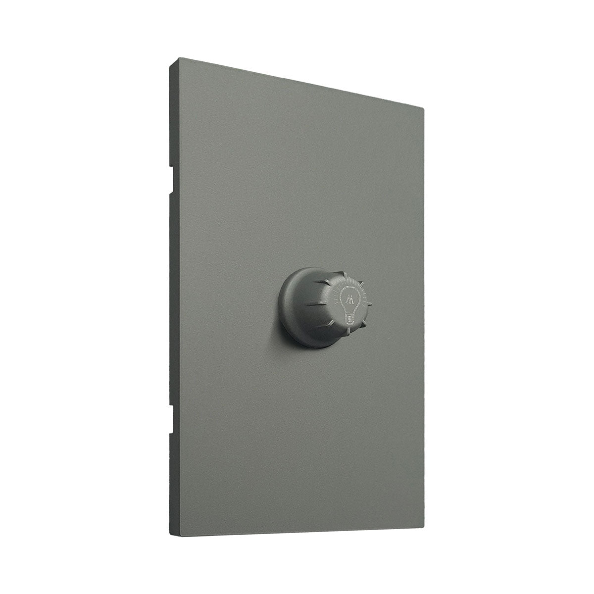 APL-411 CAJA DE 8 PIEZAS DE PLACA LUXURY DE CONTACTO ATENUADOR ILUMINACIÓN MÁX. 100W COLOR GRIS OXFORD