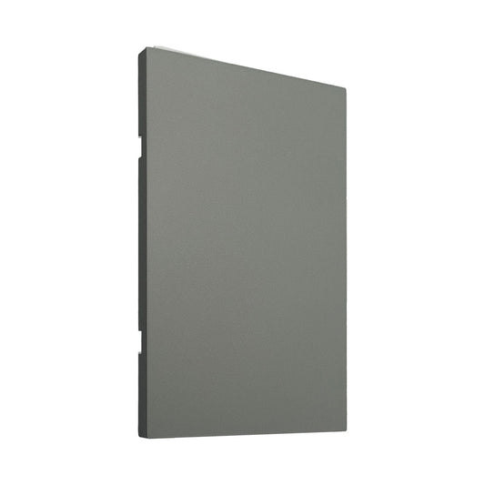 APL-412 PLACA LUXURY DE TAPA CIEGA COLOR GRIS OXFORD - LumyventJC