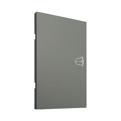APL-413 CAJA DE 10 PIEZAS DE PLACA LUXURY DE CONTACTO TIMBRE COLOR GRIS OXFORD
