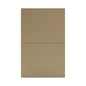 APL-502 PLACA LUXURY APAGADOR DE 2 INTERRUPTORES 3 VÍAS COLOR ORO