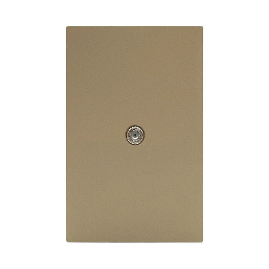 APL-510 PLACA LUXURY DE CONTACTO COAXIAL PARA TELEVISIÓN COLOR ORO - LumyventJC