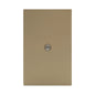 APL-510 PLACA LUXURY DE CONTACTO COAXIAL PARA TELEVISIÓN COLOR ORO