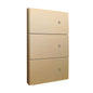 APL-517 PLACA LUXURY DORADA SMART 3 INTERRUPTORES