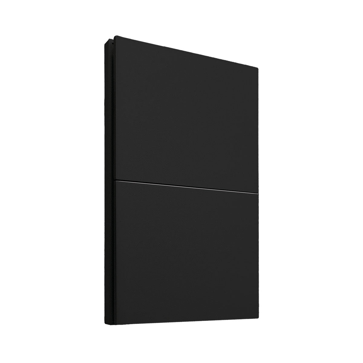 APL-602 PLACA LUXURY APAGADOR DE 2 INTERRUPTORES 3 VÍAS NEGRO