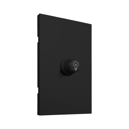 APL-611 PLACA LUXURY DE CONTACTO ATENUADOR ILUMINACIÓN MÁX. 100W COLOR NEGRO