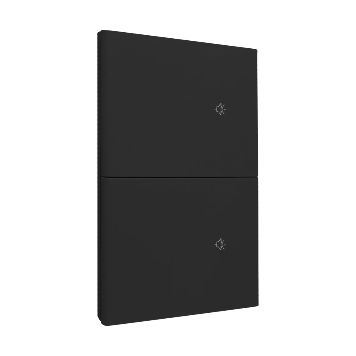 APL-616 PLACA LUXURY NEGRO SMART 2 INTERRUPTORES