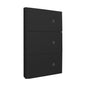 APL-617 PLACA LUXURY NEGRO SMART 3 INTERRUPTORES