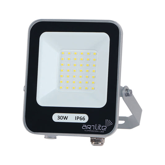ARE-003 REFLECTOR LED CUADRADO SLIM 30W BLANCO FRÍO - LumyventJC