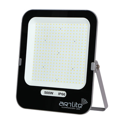 ARE-027 REFLECTOR LED SMD CUADRADO SLIM 500W BLANCO FRÍO