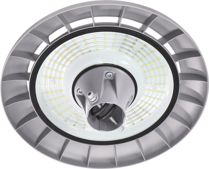ARE-029 LUMINARIA DISCO PUNTA POSTE POTENCIA Y TEMPERATURA AJUSTABLE CCT
