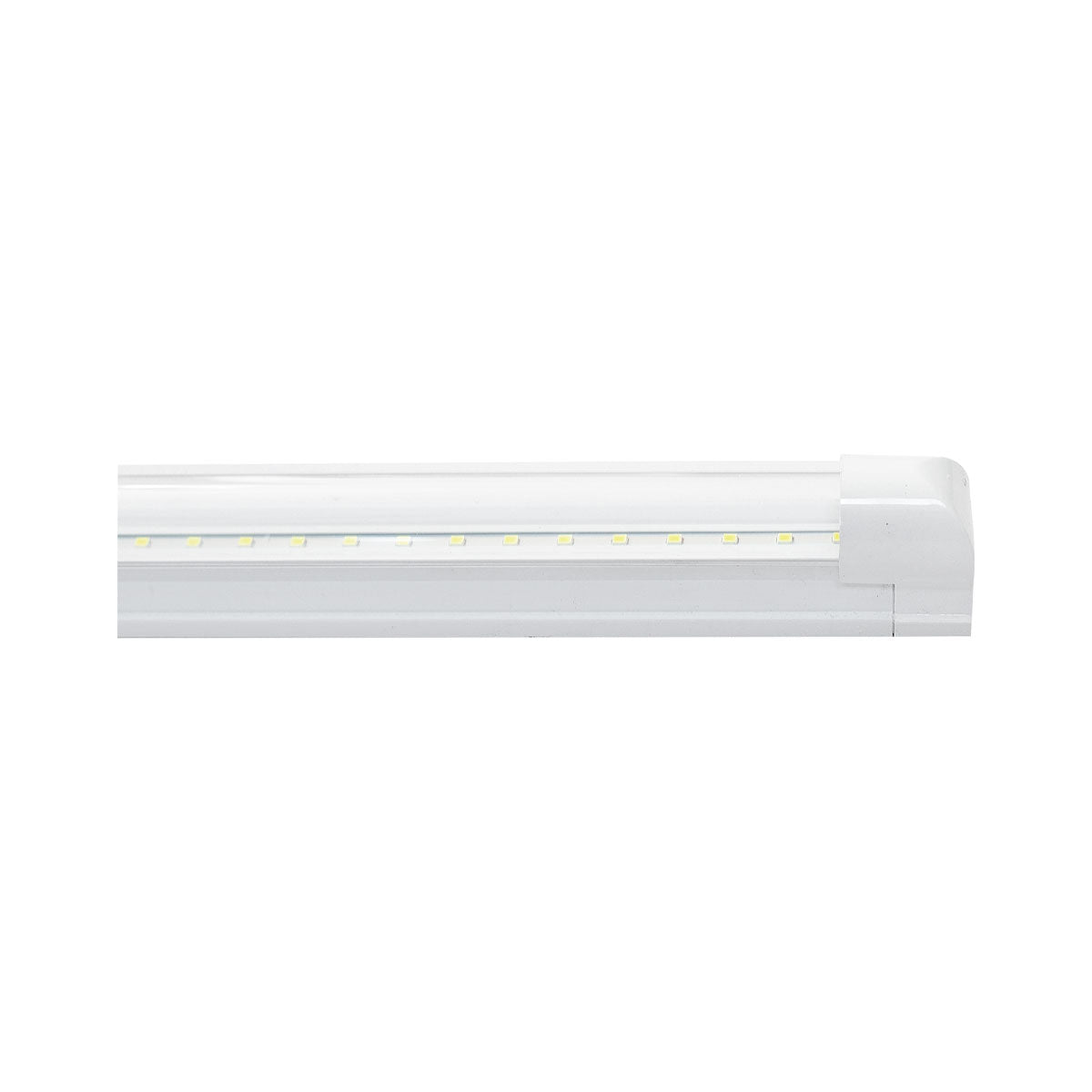 ATU-004 CAJA DE 30 PZAS TUBO LED T8 CON BASE TRANSPARENTE 18W BLANCO FRÍO