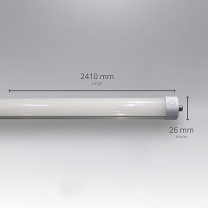 TUBO LED T8 – 1 PIN – OPALINO BLANCO FRÍO