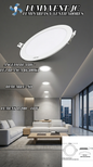 117918 LUMINARIA DE EMPOTRAR CIRCULAR 18W 6500K AKSI