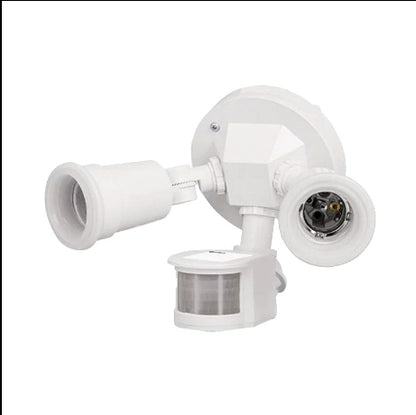 124925 Luminario con sensor de movimiento Blanco Sin Lamparas - LumyventJC