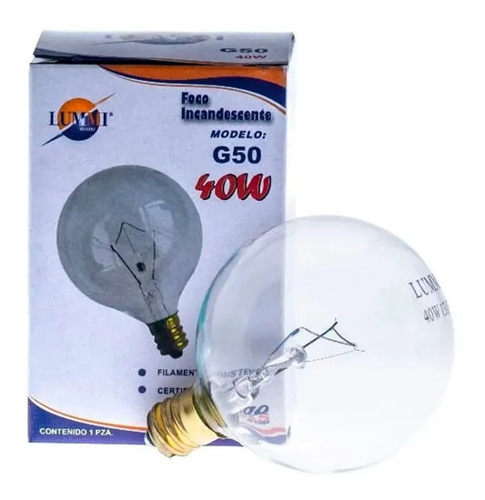Foco bola 40W (G50)