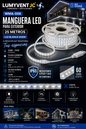 WMA-006 MANGUERA LED 150W 25M BLANCO FRIO - LumyventJC