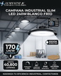 ARE-012 CAMPANA INDUSTRIAL SLIM LED 240W BLANCO FRÍO