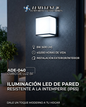 ADE-040 LUMINARIA LED PARED CUBO DE LUZ BF