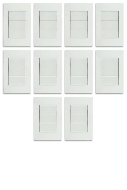 APL-212 10 PIEZAS DE PLACA TAPA CIEGA - LumyventJC