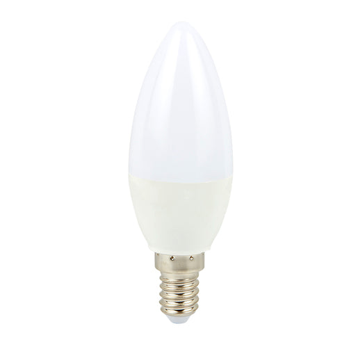 Foco Vela C25 LED 4 W, Luz de Día, Base E14, No atenuable
