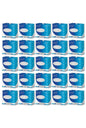 ADO-002 25 PIEZAS DE PÁNEL LED REDONDO SLIM 6W EMPOTRABLE BLANCO FRÍO