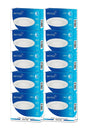 ADO-003 10 PIEZAS DE PÁNEL LED REDONDO SLIM 12W EMPOTRABLE BLANCO FRÍO