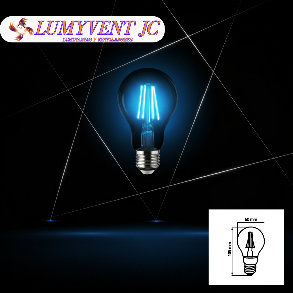 LED Filamento Azul - LumyventJC