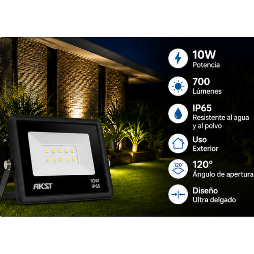 116551 REFLECTOR LED 10W 3000K LUZ CALIDA