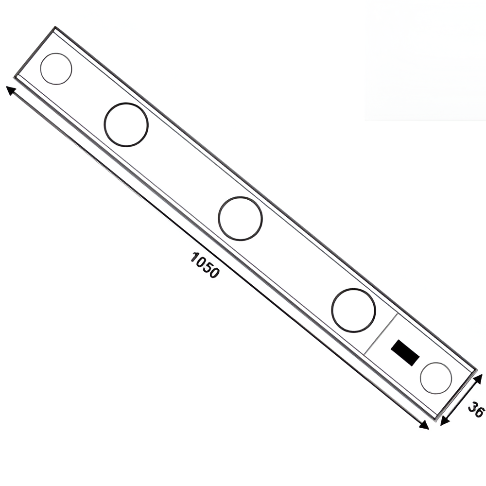 SKIN7SEN/BC Luminaria LED con sensor integrado de 7w 3000k - LumyventJC